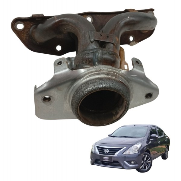 Coletor Escape Nissan Versa 1.6 16v 2017 2018 2019 2020