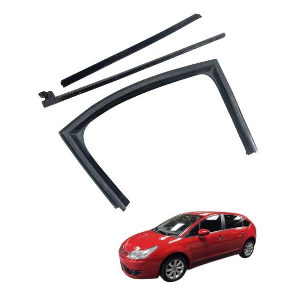 Kit Canaleta Traseiro Direita Citroen C4 Glx 2013 Detalhe