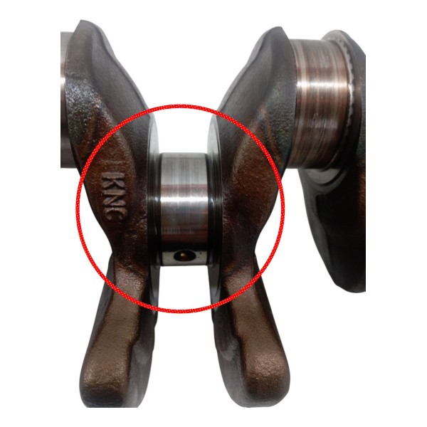 Virabrequim Bmw X1 S 2.0 N20 Stander Flex Turbo 2015 Detalhe