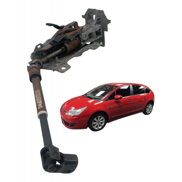 Coluna Direção Citroen C4 Glx 1.6 Hatch 2014 2015 Detalhe