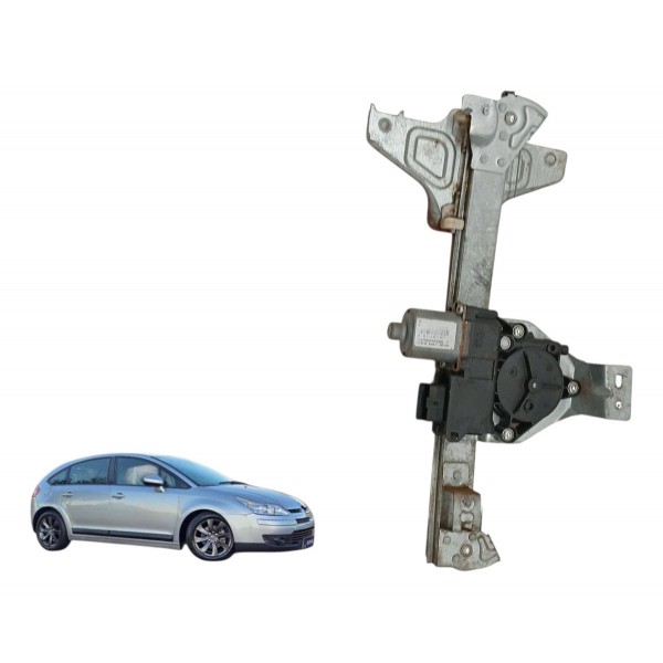 Maquina Vidro Traseiro Direito Citroen C4 Glx 1.6 2012 2013