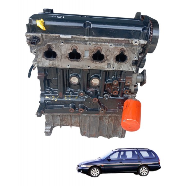 Motor Parcial Ford Escort Zetec 1.8 16v Gasolina 1997 1998