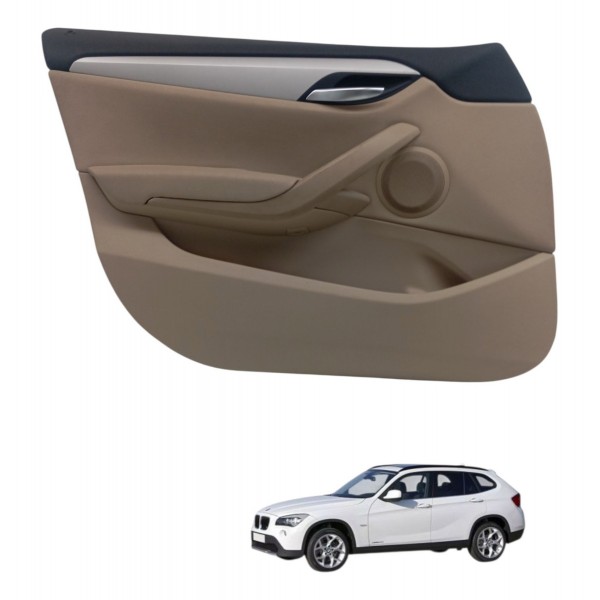 Forro Porta Dianteira Esquerda Bmw X1 S Drive 2.0 4p 2015 Creme
