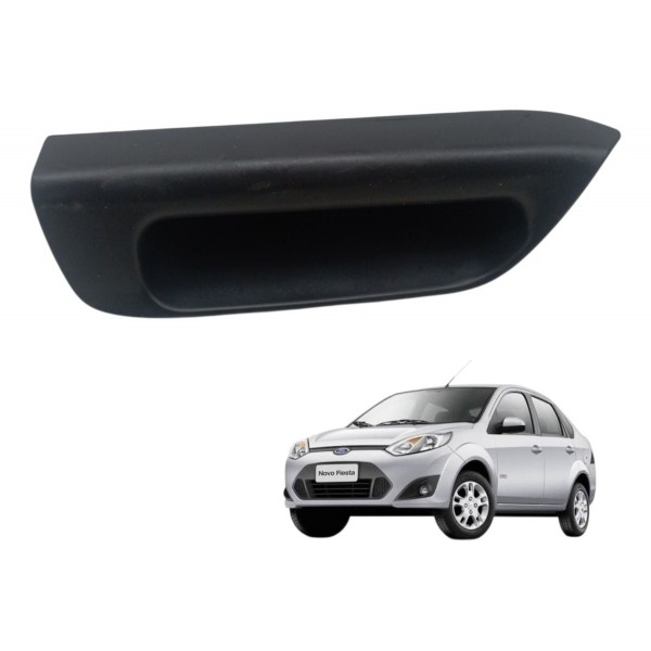 Modura Puxador Forro Porta Traseiro Direito Ford Fiesta 2013