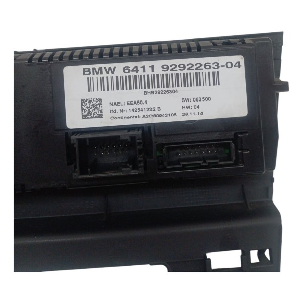 Comando Ar Condicionado Bmw X1 S Drive 2.0 Active Flex 2015