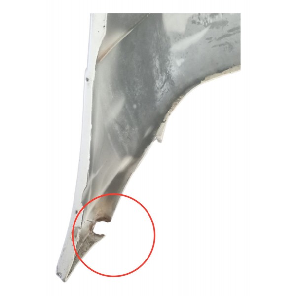 Parachoque Dianteiro Renault Logan 1.0 2008 2009 Detalhe Branco