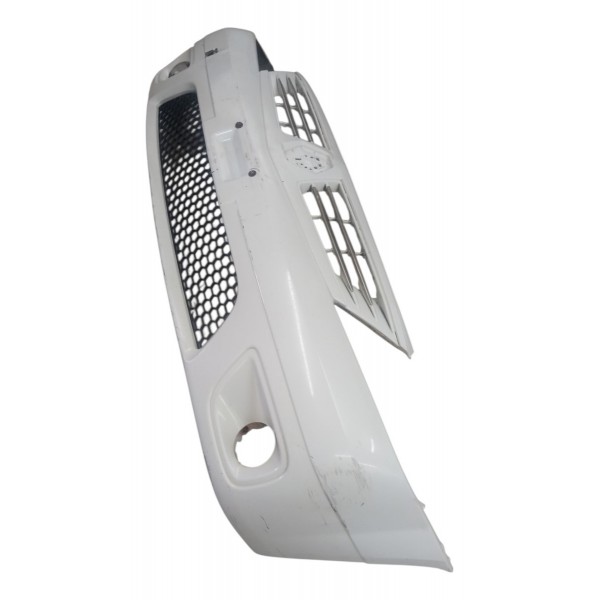 Parachoque Dianteiro Renault Logan 1.0 2008 2009 Detalhe Branco