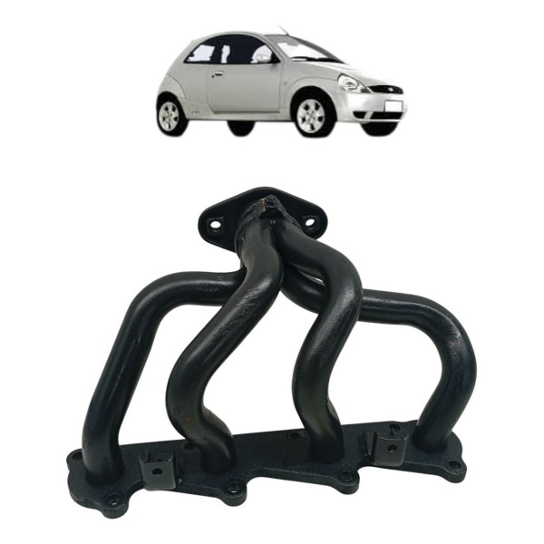 Coletor Escape Dimensionado Ford Ka 1.0 2008 2009 2010 2011