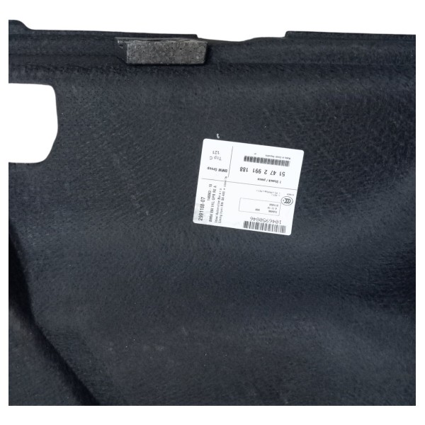 Forro Direito Porta Malas Bmw X1 S Drive 2.0 Activ 2014 2015