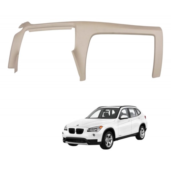 Acabamento Moldura Interna Painel Bmw X1 S Drive 2.0 2014 20 Bege
