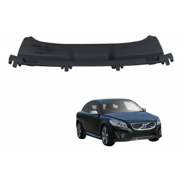 Acabamento Soleira Porta Malas Volvo C30 T5 2.5 2010 2011 Preto