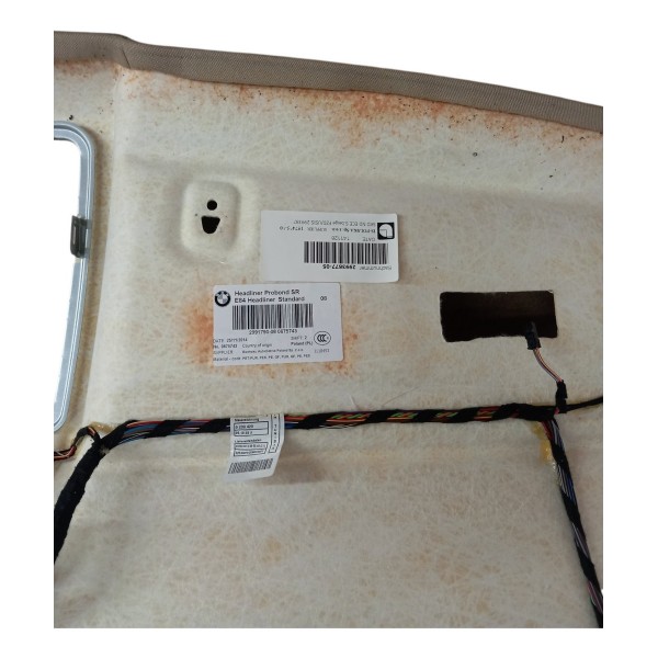 Forro Teto Bmw X1 S Drive N20 2.0 Turbo 2013 2014 2015 Bege