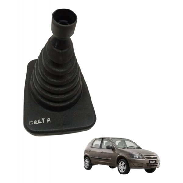 Coifa Sanfonada Manopla Cambio Chevrolet Celta 2008 2009