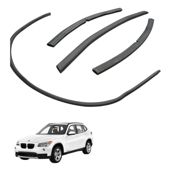 Kit Borracha Batente Capô Bmw X1 S Drive 2.0 Flex 2014 2015