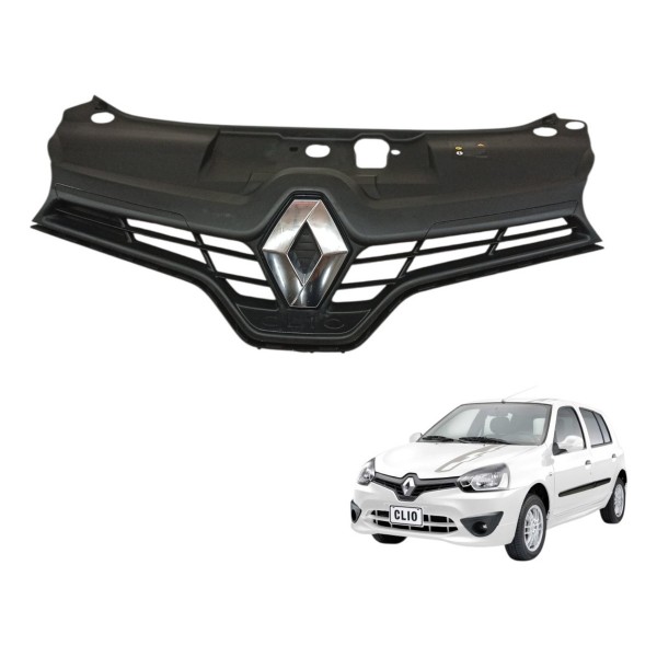 Grade Dianteira C/emblema Renault Clio 1.0 16v 2014 2015