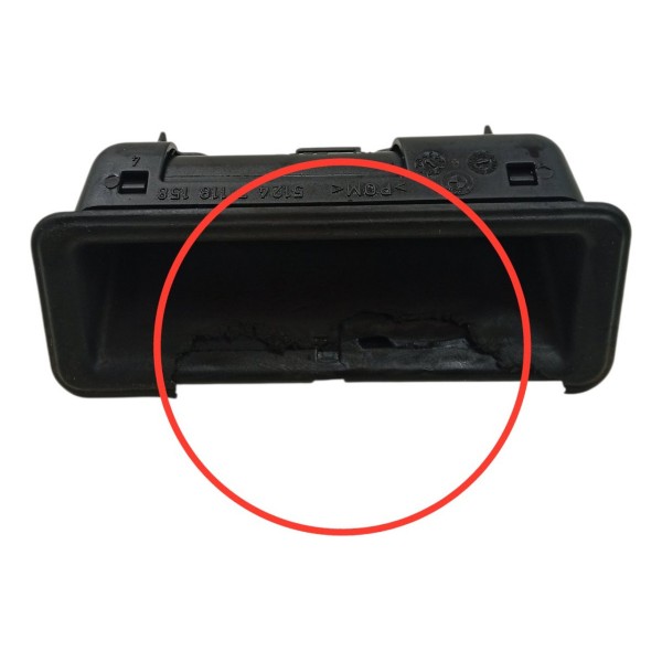 Maçaneta Porta Malas Bmw X1 S Drive  2014 2015 Detalhe