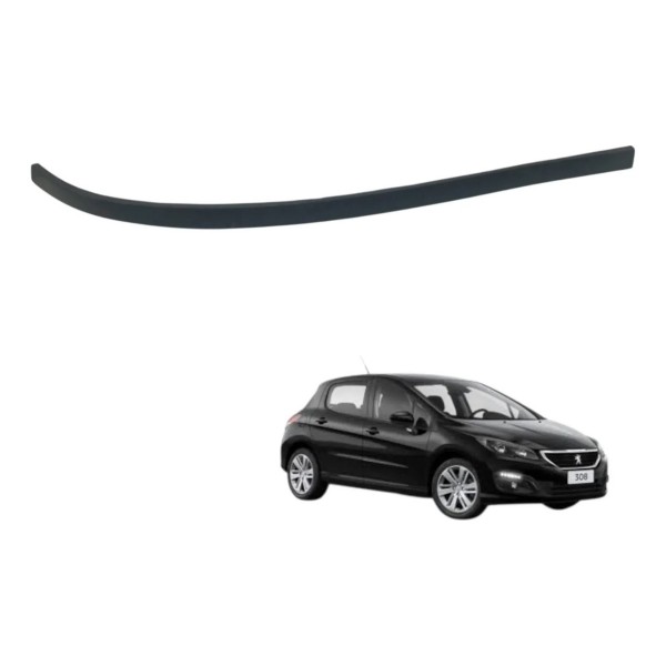 Saia Aplique Direito Parachoque Dianteiro Peugeot 307  2009