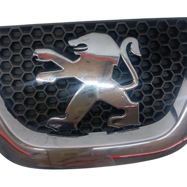 Emblema Parachoque Dianteiro Peugeot 307 Hatch 2010 Detalhe