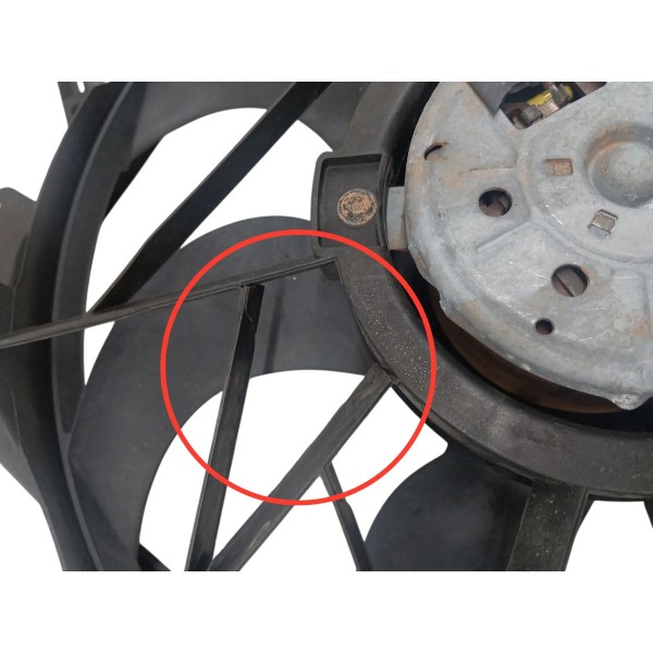 Ventoinha Eletroventilador Radiador Gm Astra 2001 Detalhe