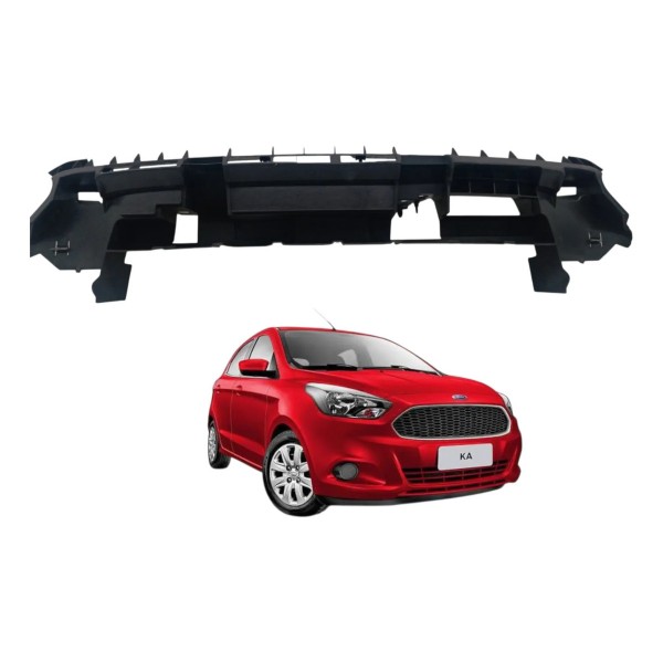 Reforço Suporte Dianteiro Parachoque Ford Ka 2018 Detalhe