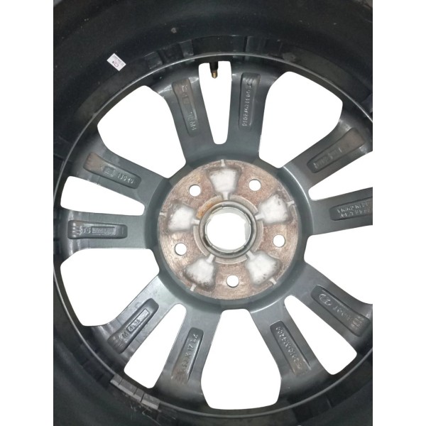 Roda Liga Leve Aro 17 Hyundai Creta 2018 2019 2020 Detalhe