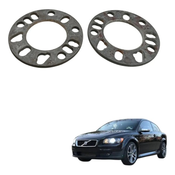 Par Espaçadores Rodas Volvo C30 T5 2.5 2010 2011 2012