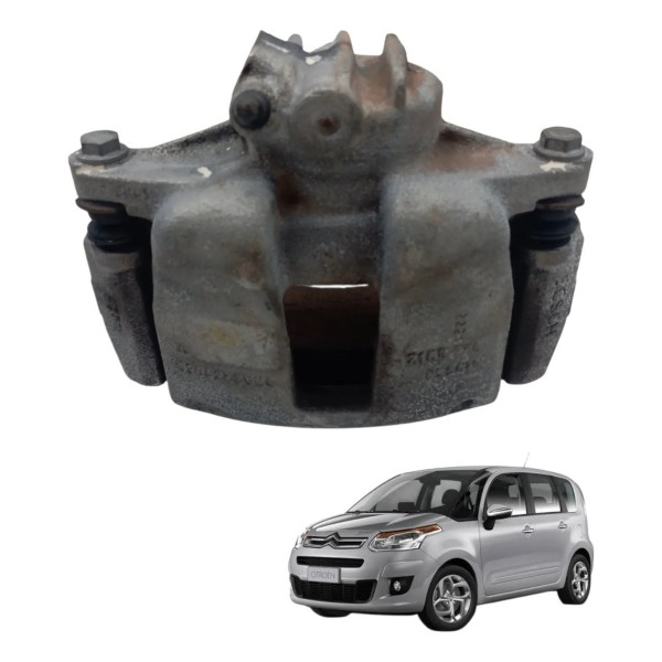 Pinça Freio Dianteira Direita Citroen C3 Picasso 1.6 2012