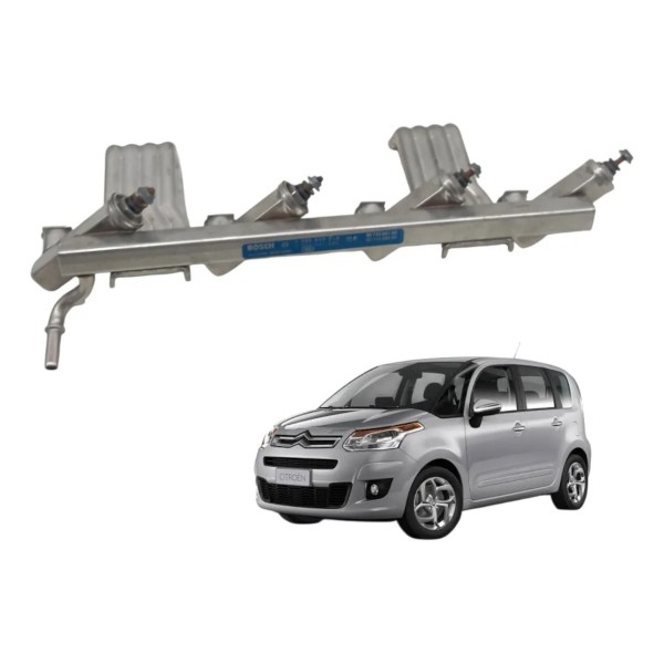 Flauta Bico Injetores Citroen C3 Picasso 1.6 16v 2012 2013