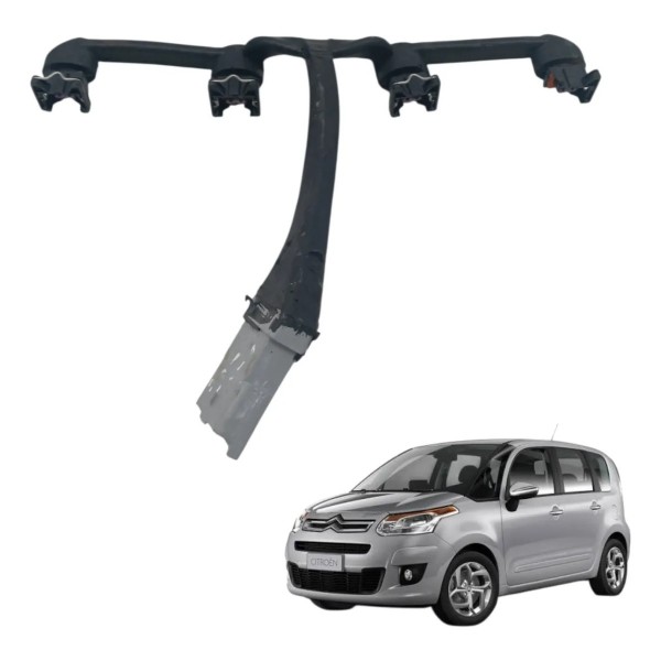 Chicote Bico Injetor Citroen C3  1.6 16v 2011 2012 2013