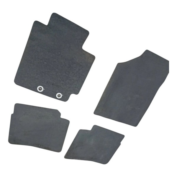 Jogo Tapete Carpete Borracha Toyota Etios X Plus 2018 2019 Preto