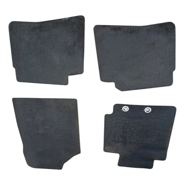 Jogo Tapete Carpete Borracha Toyota Etios X Plus 2018 2019 Preto