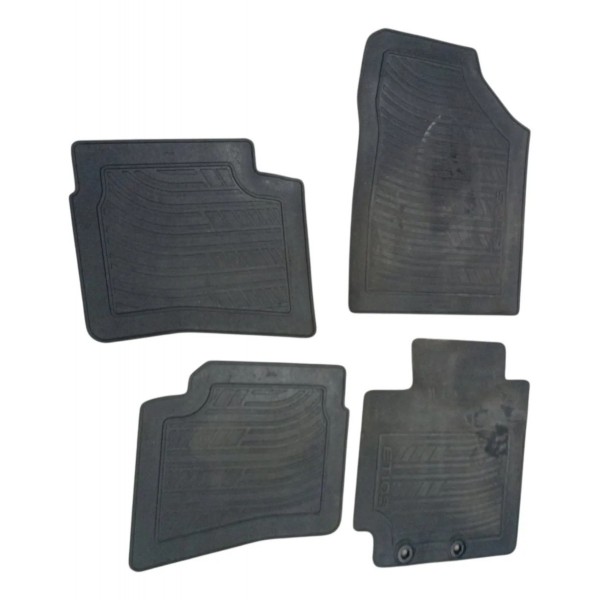 Jogo Tapete Carpete Borracha Toyota Etios X Plus 2018 2019 Preto