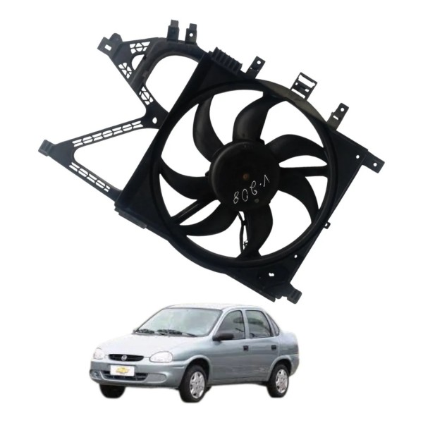 Ventoinha Eletroventilador Chevrolet Corsa 1.0 2004 2005