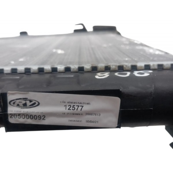 Radiador Agua Motor Chevrolet Corsa Sedan 1.0 2004 Detalhe