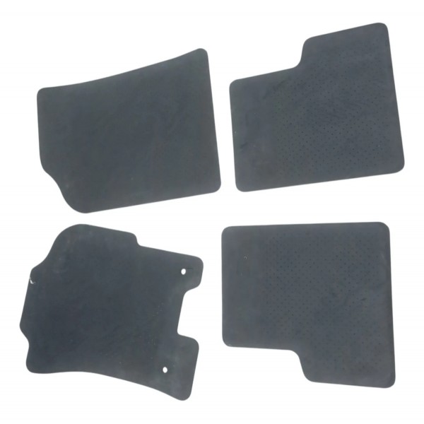 Jogo Tapete Carpete Fiat Mobi 1.0 Like 2021 Detalhe Preto