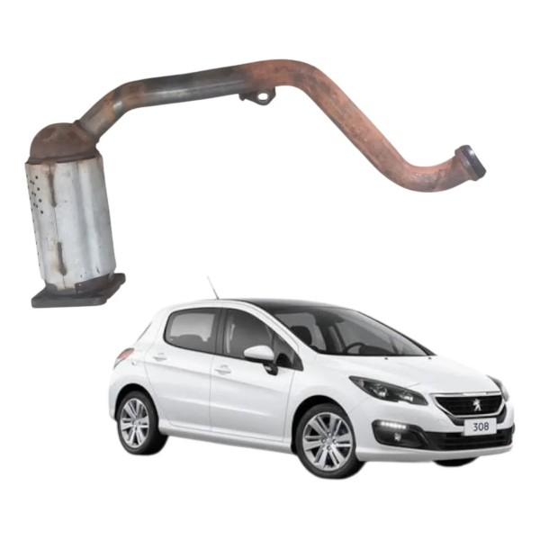 Catalisador Colertor Escapamento Peugeot 308 1.6 2013 2014