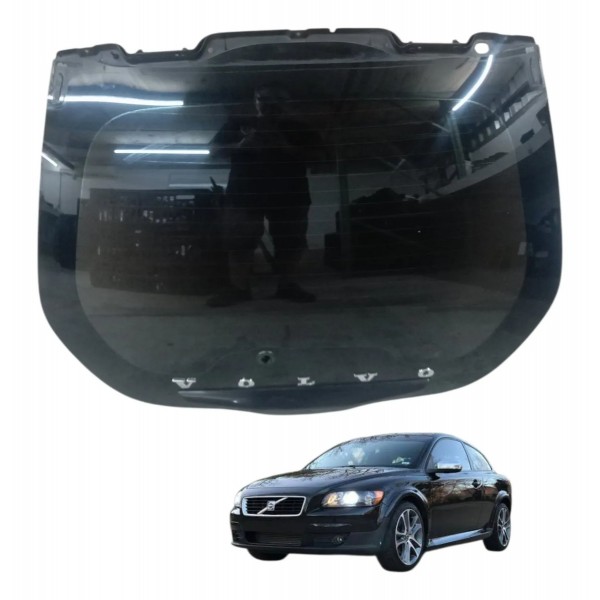 Tampa Traseira Vidro Volvo C30 T5 2007 2008 2009 2010 Preto