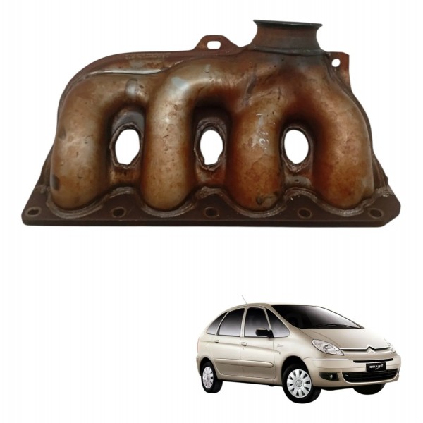 Coletor Escape Citroen Xsara Picasso 2.0 2007 2008 2009