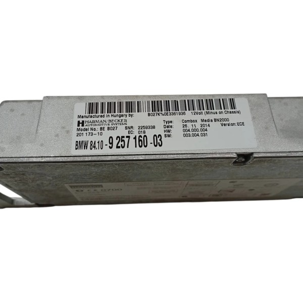 Modulo Central Bluetooth Bmw X1 S Drive N20 2.0 2015