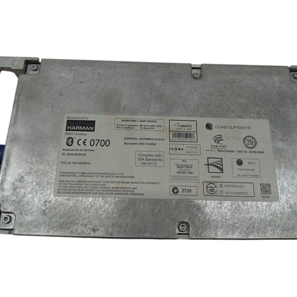 Modulo Central Bluetooth Bmw X1 S Drive N20 2.0 2015