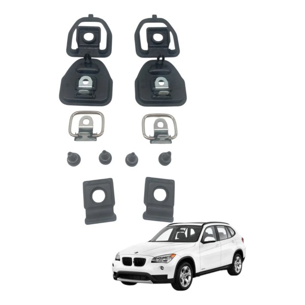 Kit Presilhas Suporte Grampo Porta Malas Bmw X1 S Drive 2015
