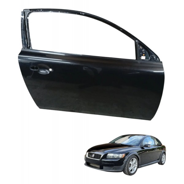 Porta Dianteira Direita Volvo C30 T5 2p 2008 2009 2010 Dianteira Direito Preto