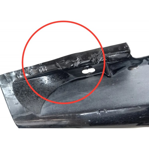 Spoiler Caixa Ar Esquerdo Volvo C30  T5 2007 2010 Detalhe Preto