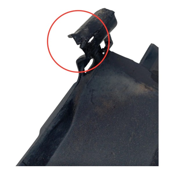 Spoiler Caixa Ar Esquerdo Volvo C30  T5 2007 2010 Detalhe Preto