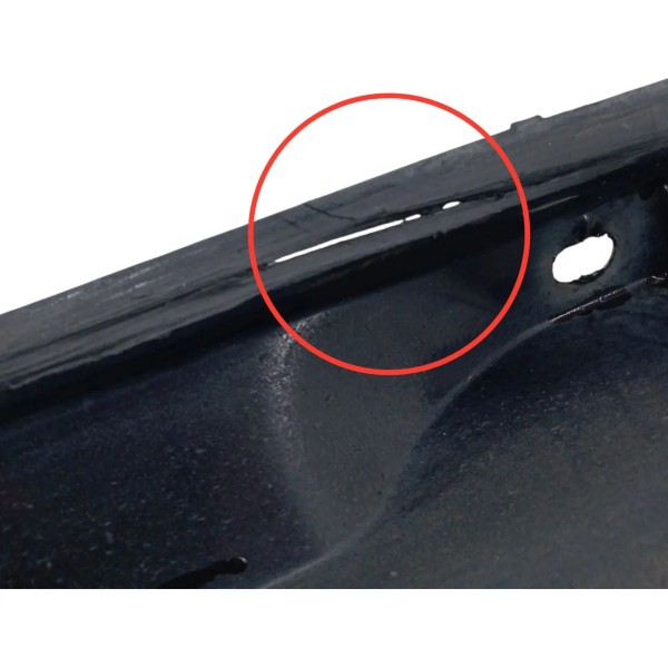 Spoiler Caixa Ar Esquerdo Volvo C30  T5 2007 2010 Detalhe Preto