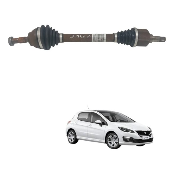 Semi Eixo Direito Peugeot 308 1.6 2013 2014 2015 2016 2017