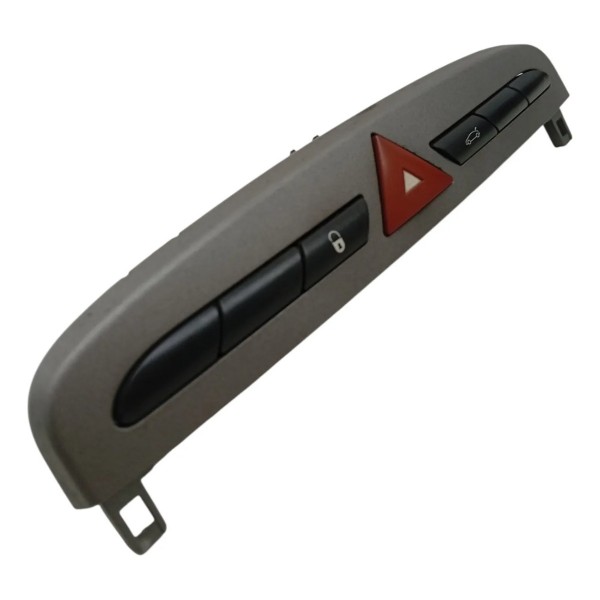 Moldura Botão Trava Alerta Porta Malas Peugeot 308 2014 2015