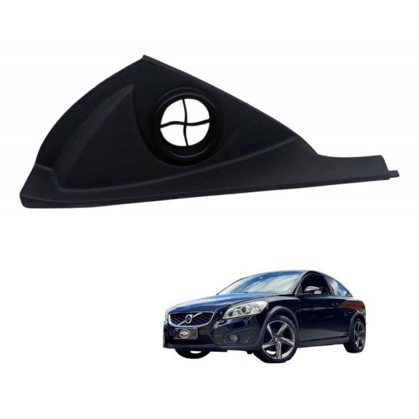 Acabamento Esquerdo Painel Volvo C30 2.5 2008 2009 2010 2011 Preto