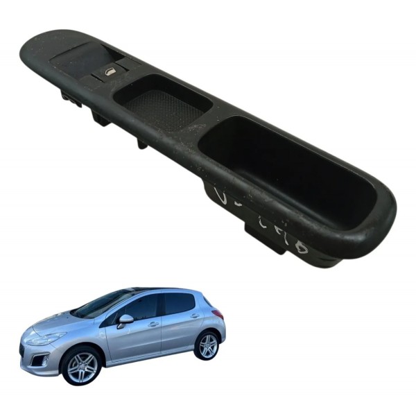 Moldura Botão Dianteiro Direito Peugeot 308 2013 2014 2015