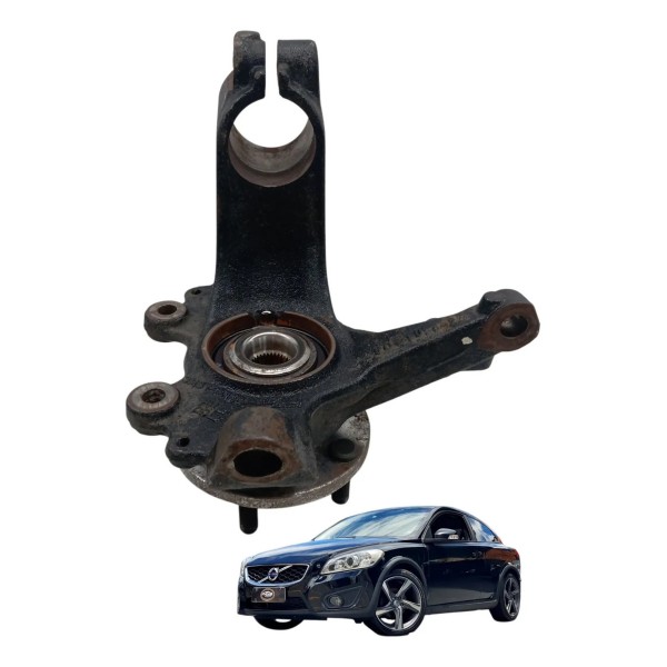 Montante Manga Eixo Dianteiro Direito Volvo C30 2.5 2010